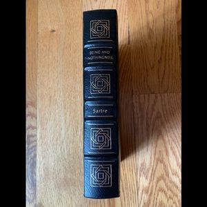 Leather bound Easton Press book by Satre